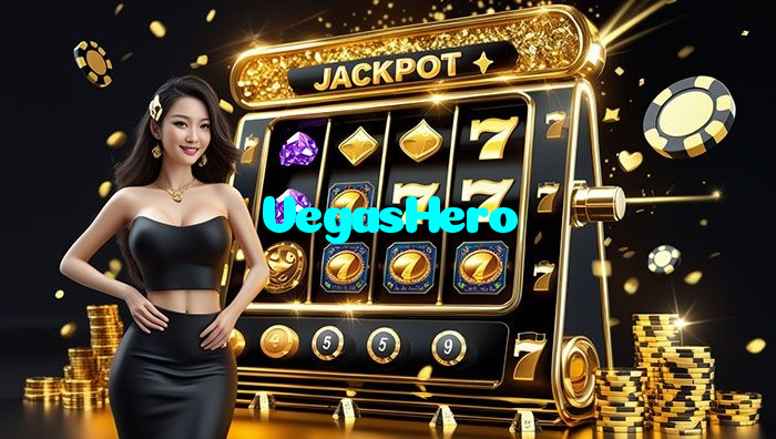 VegasHero casino presented on mobile device in Pakistan with slots and live games